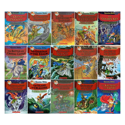 梦幻王国1-15册老鼠记者第二季