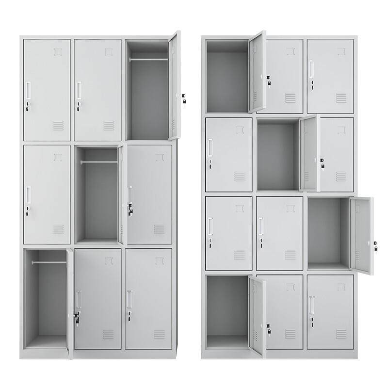 员工更衣柜宿舍带锁储物柜铁皮柜浴室换衣柜存包柜工厂多门柜鞋柜,商业/办公家具,办公储物柜,淘宝优惠券,粉丝福利购,淘宝优惠卷