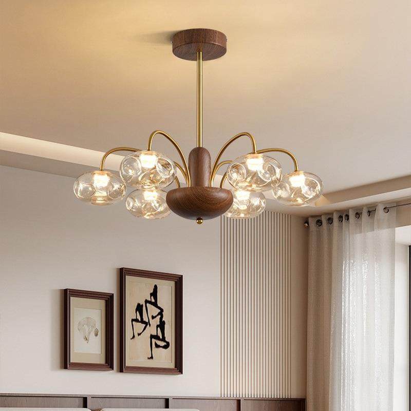 法式中古风客厅吊灯2025新款美式复古新中式高级感书房餐厅卧室灯,家装灯饰光源,智能吊灯,淘宝优惠券,粉丝福利购,淘宝优惠卷