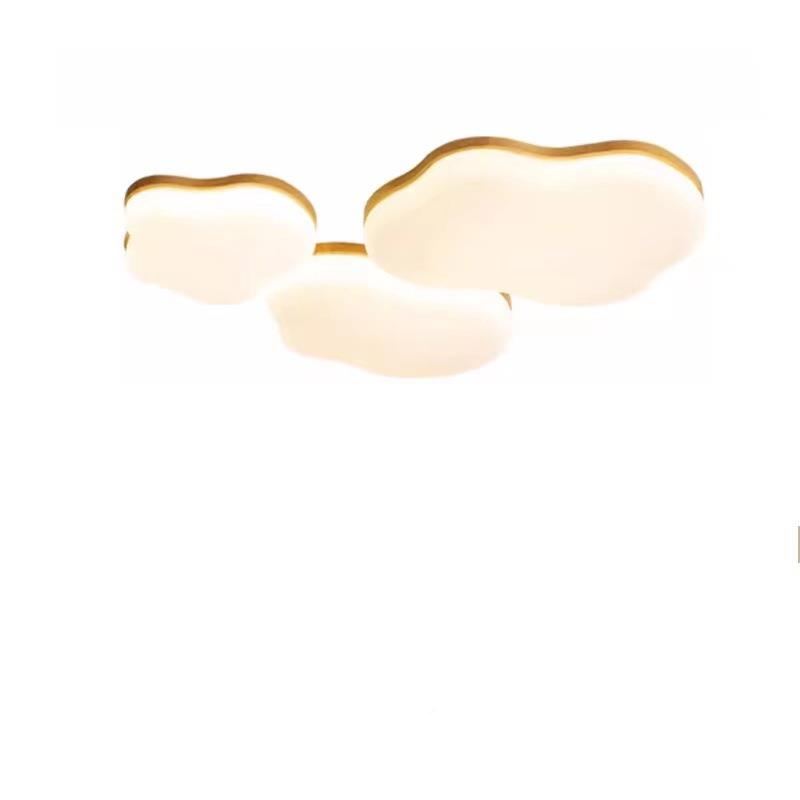 全谱护眼创意朵实木卧室客光厅制大灯智能控全屋餐厅书房云吸198