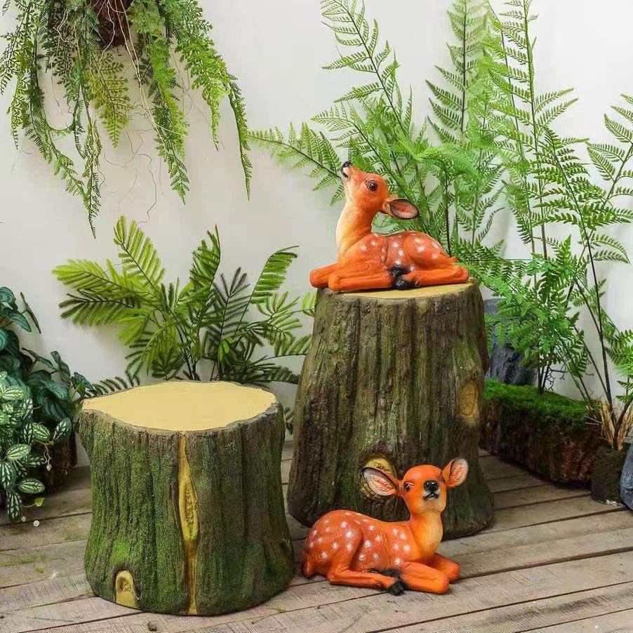 仿真木桩玻璃钢苔藓树桩圆木墩婚庆路引木桩软装道具绿植景观,家居饰品,装饰摆件,淘宝优惠券,粉丝福利购,淘宝优惠卷