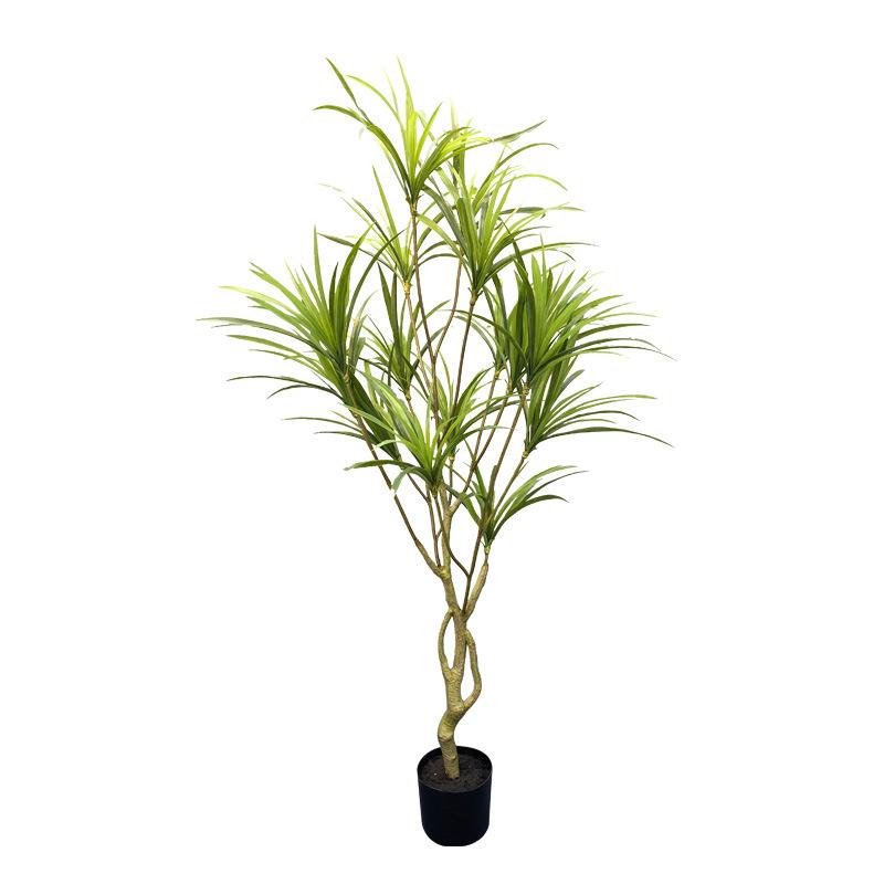 仿真吊兰树巴西铁龙血树假植物家居室内商场橱窗摆放装饰落地盆栽