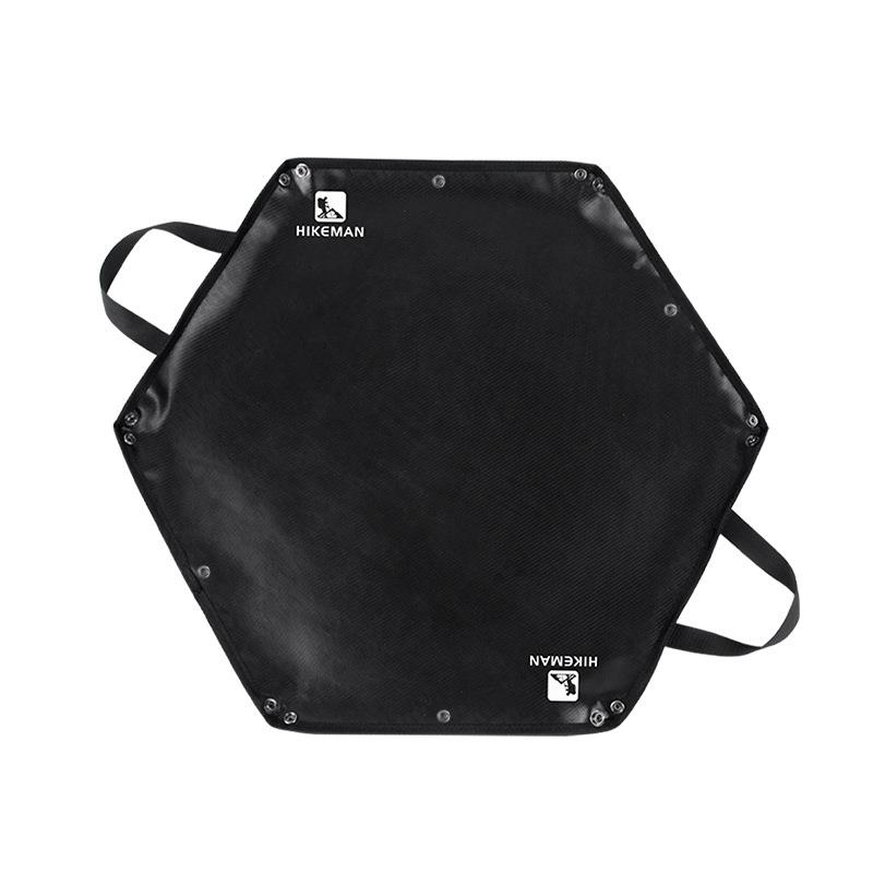 露防火垫户外营烤篝火野营炊阻燃HK2SS01防烧火布野耐高温硅胶隔