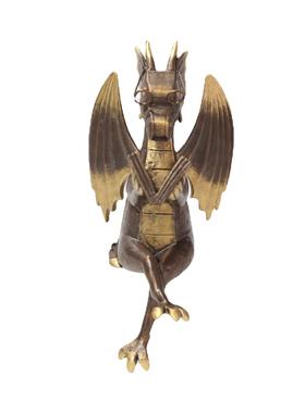 龙看书摆件欧式仿古雕像装饰龙年礼品树脂书房客厅桌面轻奢工艺品