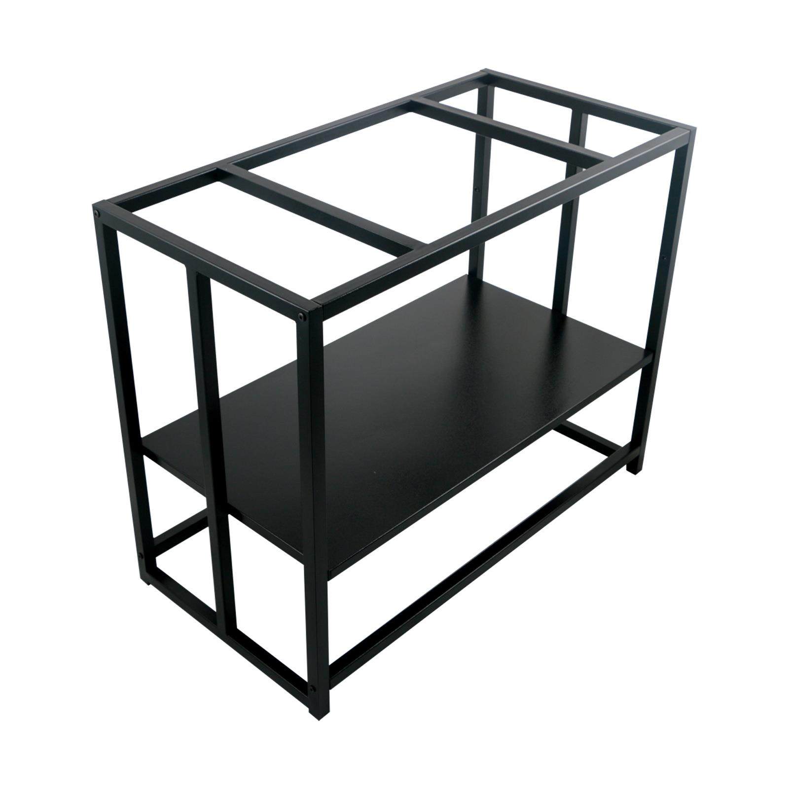 鱼缸桌子底架鱼缸铁艺金属承重底座客厅小型鱼缸架置物架底座