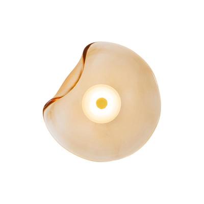 MOFAS北欧后现代简约卧室客厅背景墙装饰设计师圆形床头极简壁灯