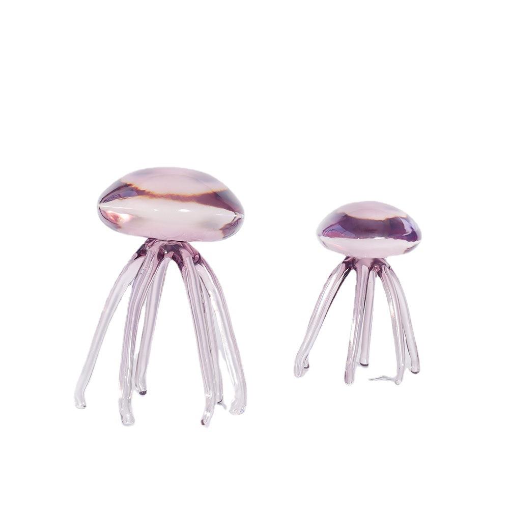 现代透明宿水母饰品家居样板B0761房售楼处直播间民装酒别墅店软