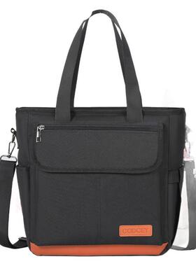 BSCI厂家直销大号手提保温包学生上班午餐袋户外野餐包露营冰包