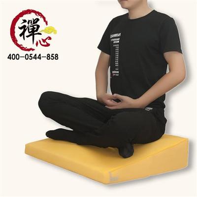 斜坡打坐垫 禅修垫 加厚便携家用静坐参禅蒲团坐垫大拜垫 拜佛垫