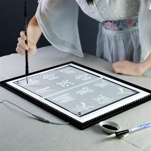 拷贝板拷贝台led临摹台a3透写台a2透光箱桌绘画工笔书法A1 A0临摹