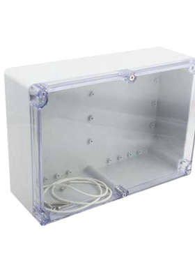 263*182*95mm 防水接线盒 F6T透明塑料配电箱 电子密封盒 船用盒