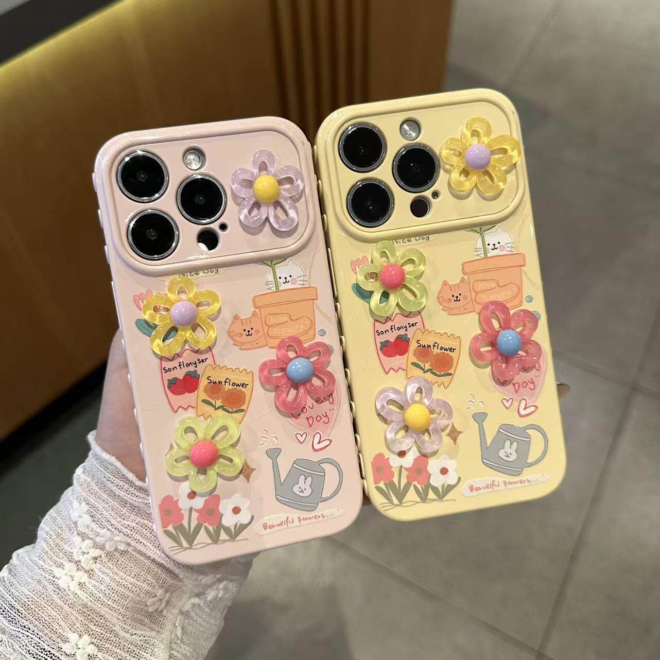爱心视窗猫咪防摔手机壳