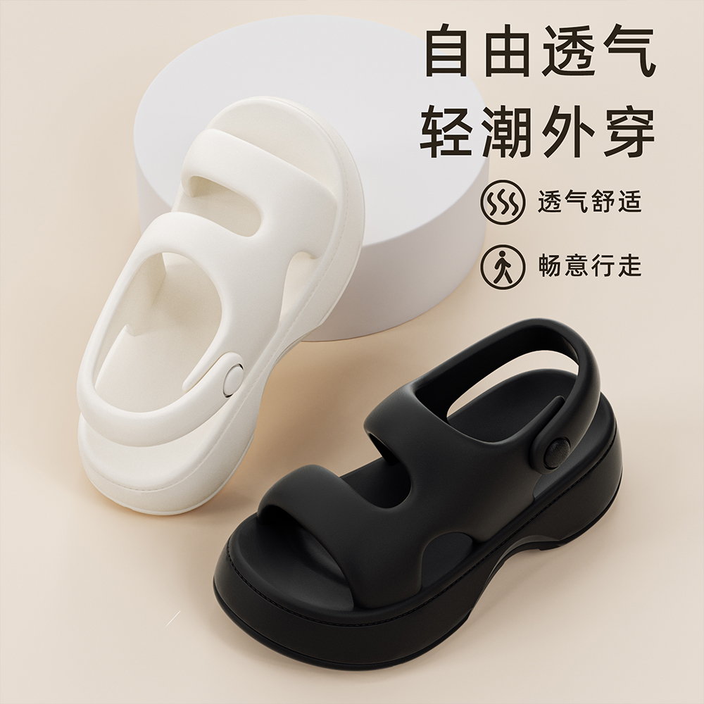 细细条罗马鞋沙滩凉鞋简约百搭