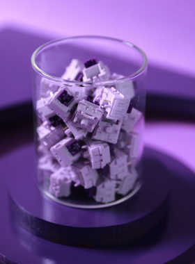 紫烟轴 客制化机械键盘轴体 云炬红V2同款模具