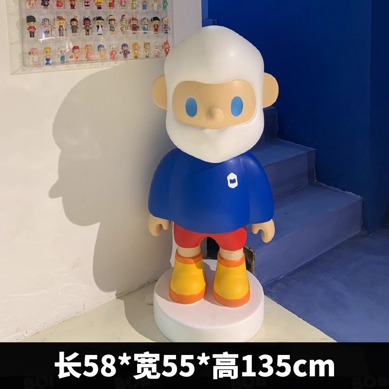 大号famerbob招财猫玻璃钢雕塑门店开业客厅装饰落地大摆件长耳兔,家居饰品,装饰摆件,淘宝优惠券,粉丝福利购,淘宝优惠卷