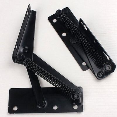 极速2 Pcs Black Sofa Hinge Furniture Hinges Multifunctional