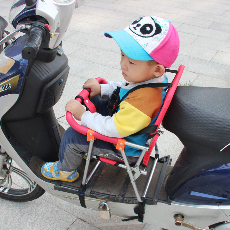 电动车宝宝前置椅小孩婴儿童电瓶电动自行车女式踏板前置安全座椅