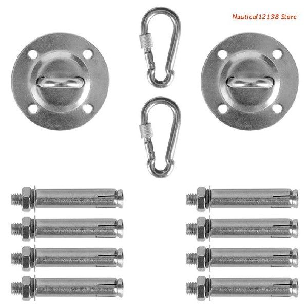 Steel Swing Hammock Mounting Ceiling Hook Hanging Plate