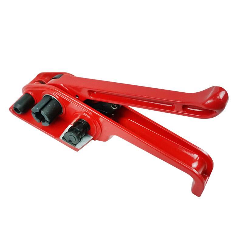 新款打包机手动持塑钢打包钳拉E紧器捆扎塑料带 单个塑钢器