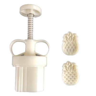 极速Pineapple Mooncake Mold 25/125g Cake Cookie Mould Cutter