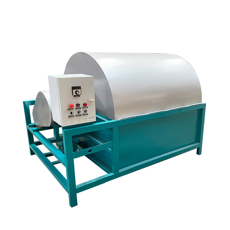 电加热花生炒货机 不锈钢滚筒式花生瓜子炒料机 商用芝麻大豆炒锅