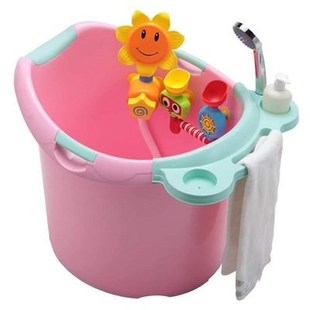 bath tub baby sound sit type can Shake thickening