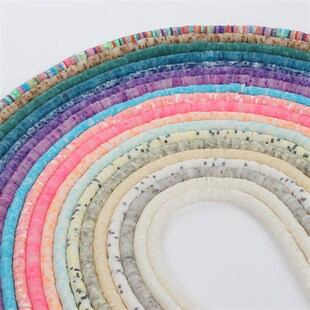 极速350Pcs 6mm For Clay Jewelry Beads Fla Colors Making