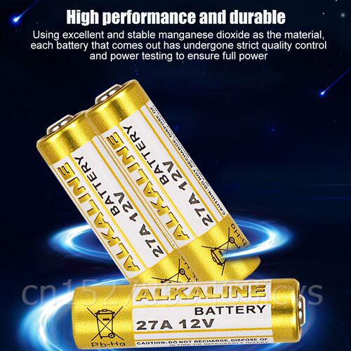极速5PCS A27 27A 12V Alkaline Battery G27A MN27 MS27 GP27A