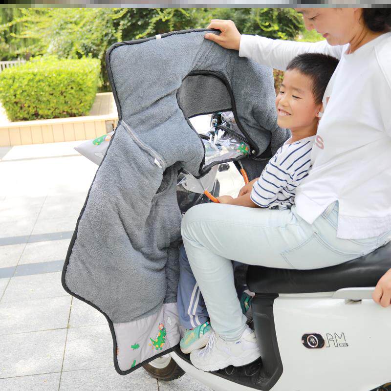 电动车挡风被冬款亲子母子档挡风被冬季电单车挡风罩棉被大号儿童