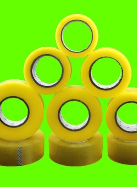 6pcs Transparent tape packing tape delivery packaging tapes