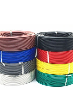 起帆电线电缆BV16平方国标家装进户单芯多股铜芯硬线绿色1米【20