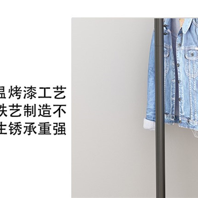 衣架落地服装店专用女装陈列展示中岛货架挂衣杆摆摊童装晾晒架子