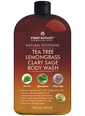 ALL Natural Body Wash - Fights Body Odor  Athletes Foot  J