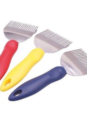 10 Pcs Plastic Handle Uncapping Forks Multi-cut Honey Fork