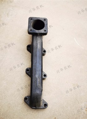 东方红4105/4108发动机排气支管福田雷沃欧豹TA554/704缸盖连接管