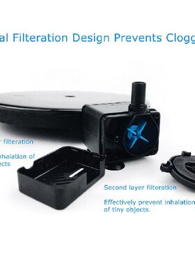 极速Double Filtration Solar Fountain Anti-clogging Detachabl