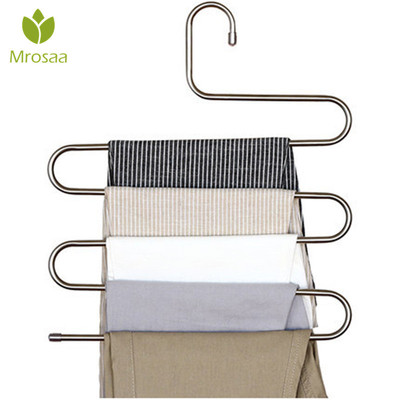 极速Trousers Hanger Bathroom Organizer   Clothes Closet Belt