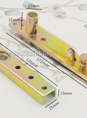 High Quality 1Set Heavy Duty Door Pivot Hinges 360 Degree Ro
