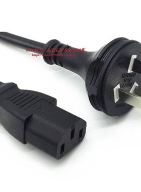 新联想戴尔明基惠普桌上型电脑电脑萤幕屏电源线插头100240V充电