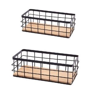 Shelf Wall Holder Bathroom Hanging Wrought Kitchen Iron