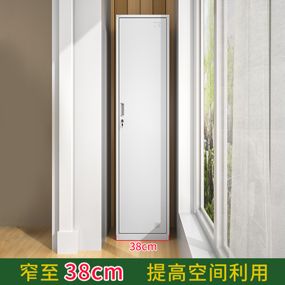 单门更衣柜拆装铁皮柜换衣柜宿舍员工储物柜带锁铁皮柜更衣柜