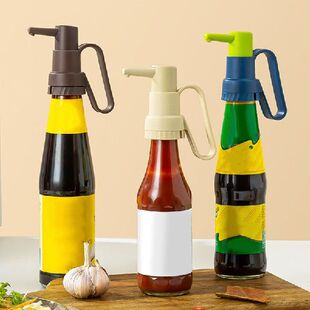 Household Oyster Sauce Squeezer Reusable Seasoning Bottle