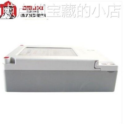 德力西DTS606三相四线互感器电子表6A 60A 80A 100A电表80V火表
