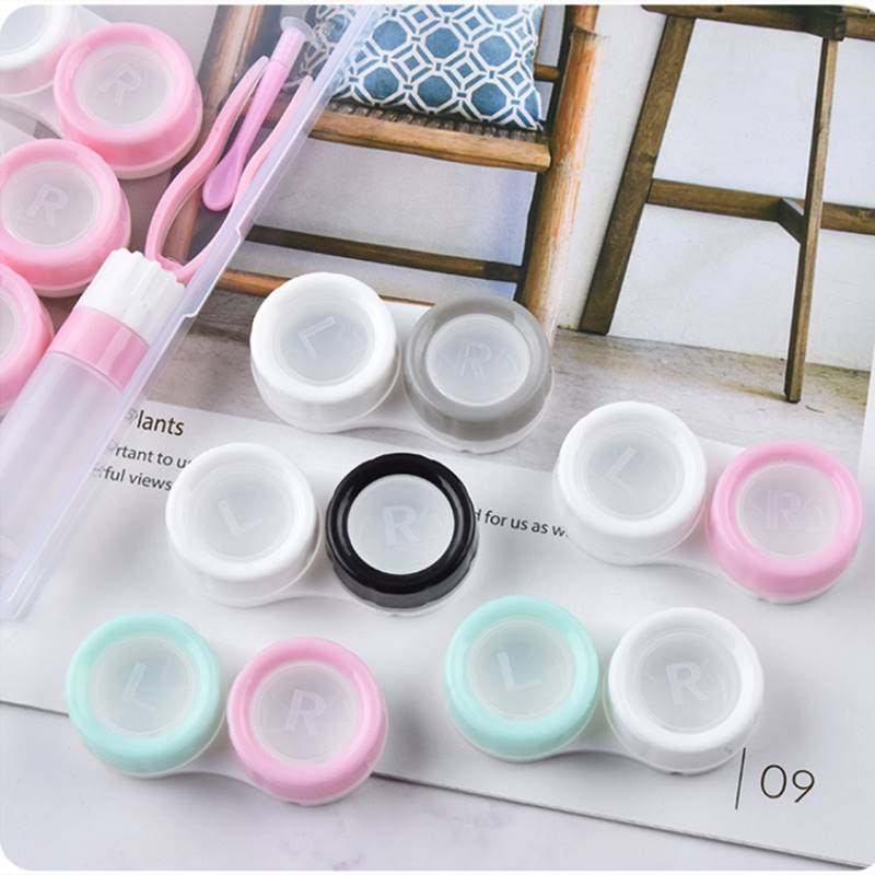 Lenses Case Leakproof Kit Holder Box Display Box Easy Carry