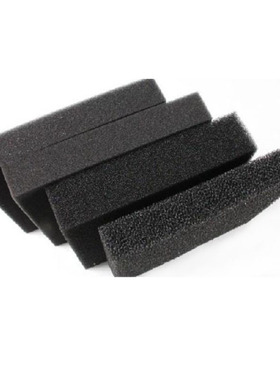 50cmx50cmx2cm Black Filtration Foam Aquarium Fish Tank Bioch