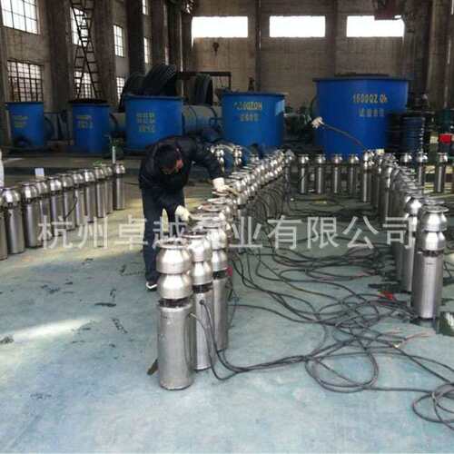 极速QSP喷泉泵铸铁不锈钢多级音乐喷泉专用泵可频繁啓停水浸式潜