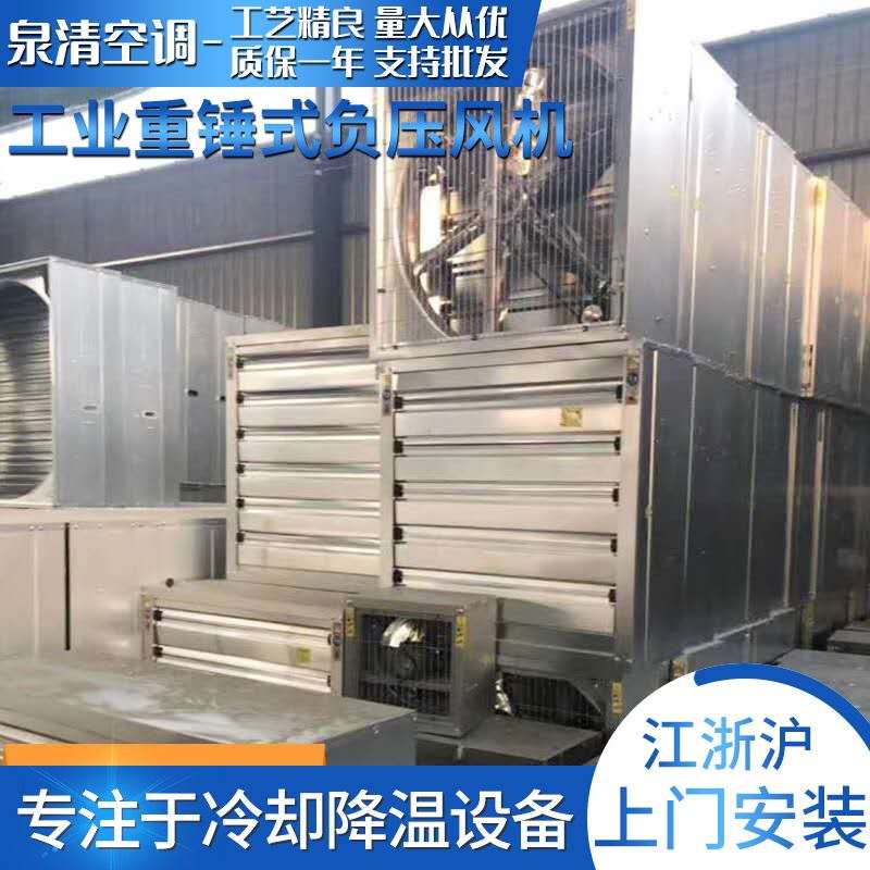 重锤式镀锌板工业负压通风机排气扇 车间厂房降温大风量换气排风