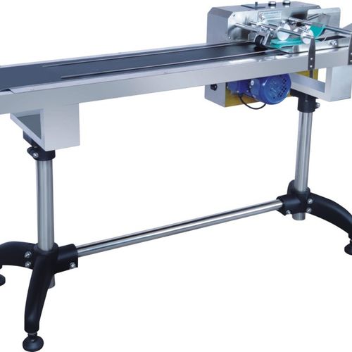 自动分页机喷码机流水线输送带 小型分页机 喷码机打生产日期配套