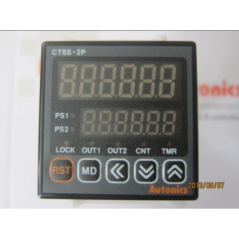 假一赔十 奥托尼克斯 AUTONICS 计数器CT6S-2P4 (CT6S-2P AC220V)