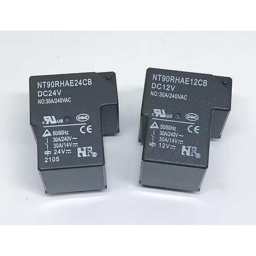 福特NT90RHAE24CB 12CB大功率30A继电器T90电焊机T型4角焊接DC24V